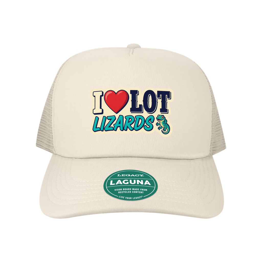I Love Lot Lizards Trucker Hat – color variant 4