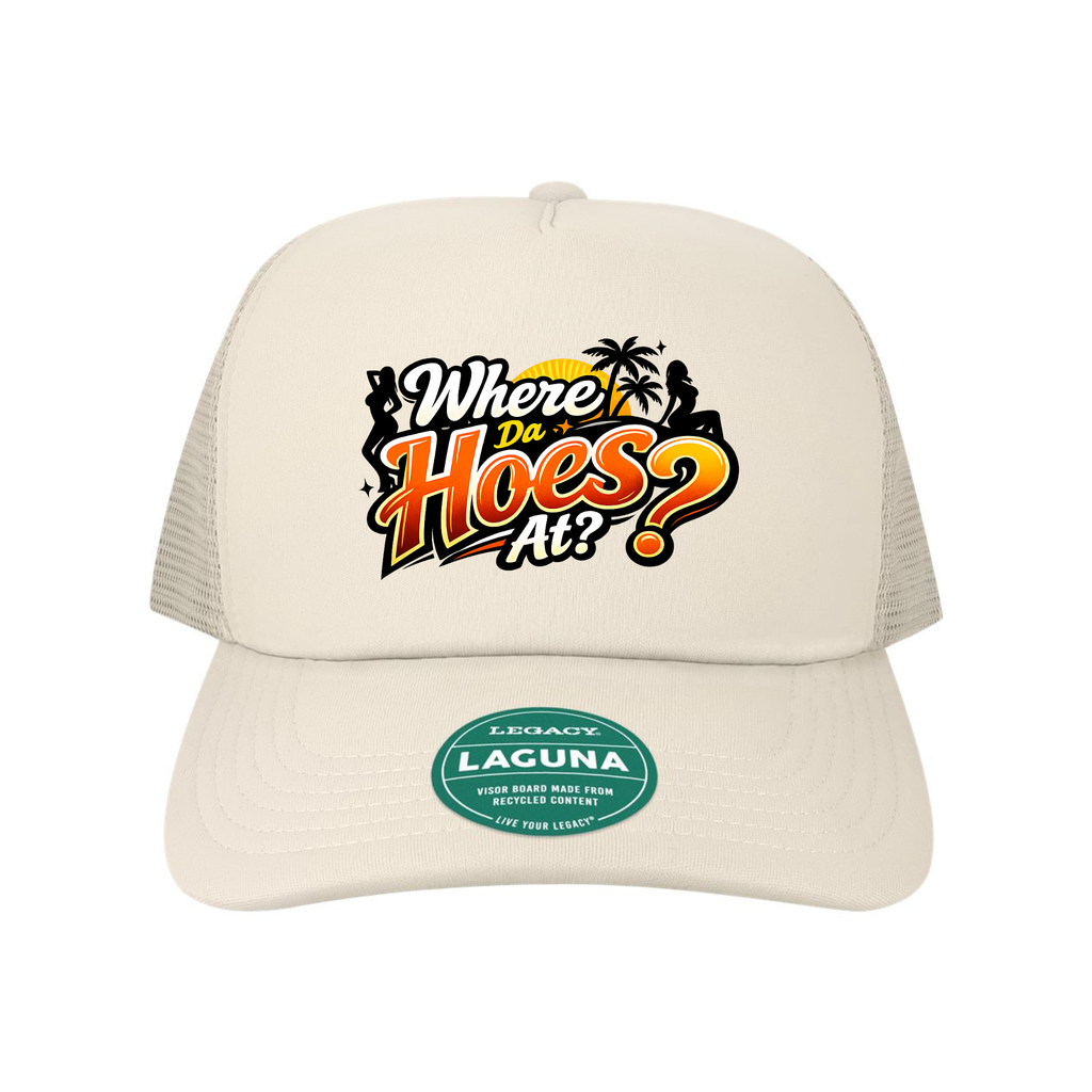 Where Da Hoes At? Trucker Hat – color variant 5