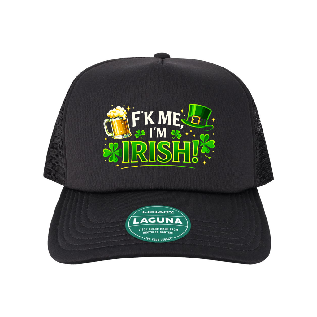 F’ Me I’m Irish Trucker Hat – color variant 2