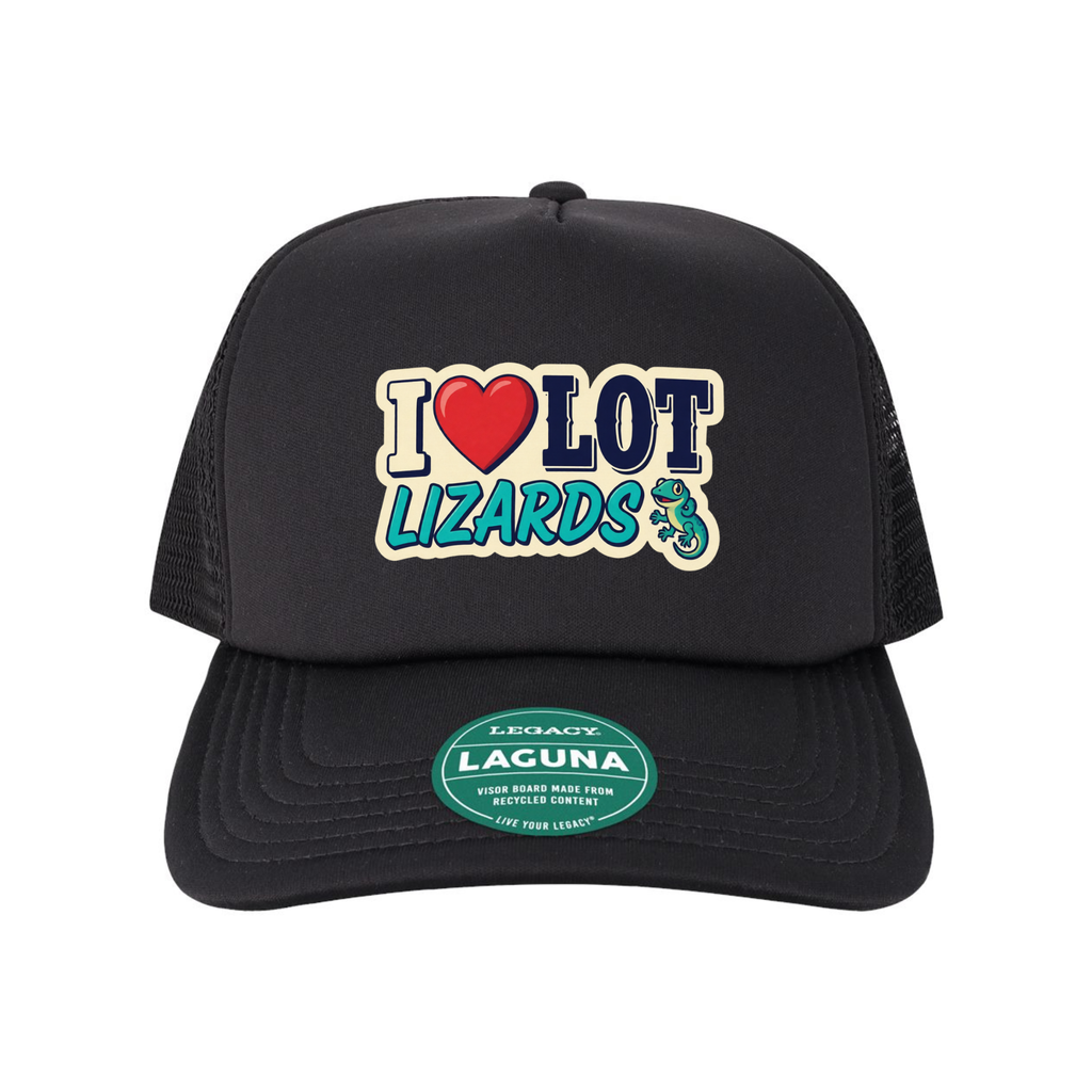 I Love Lot Lizards Trucker Hat – color variant 5