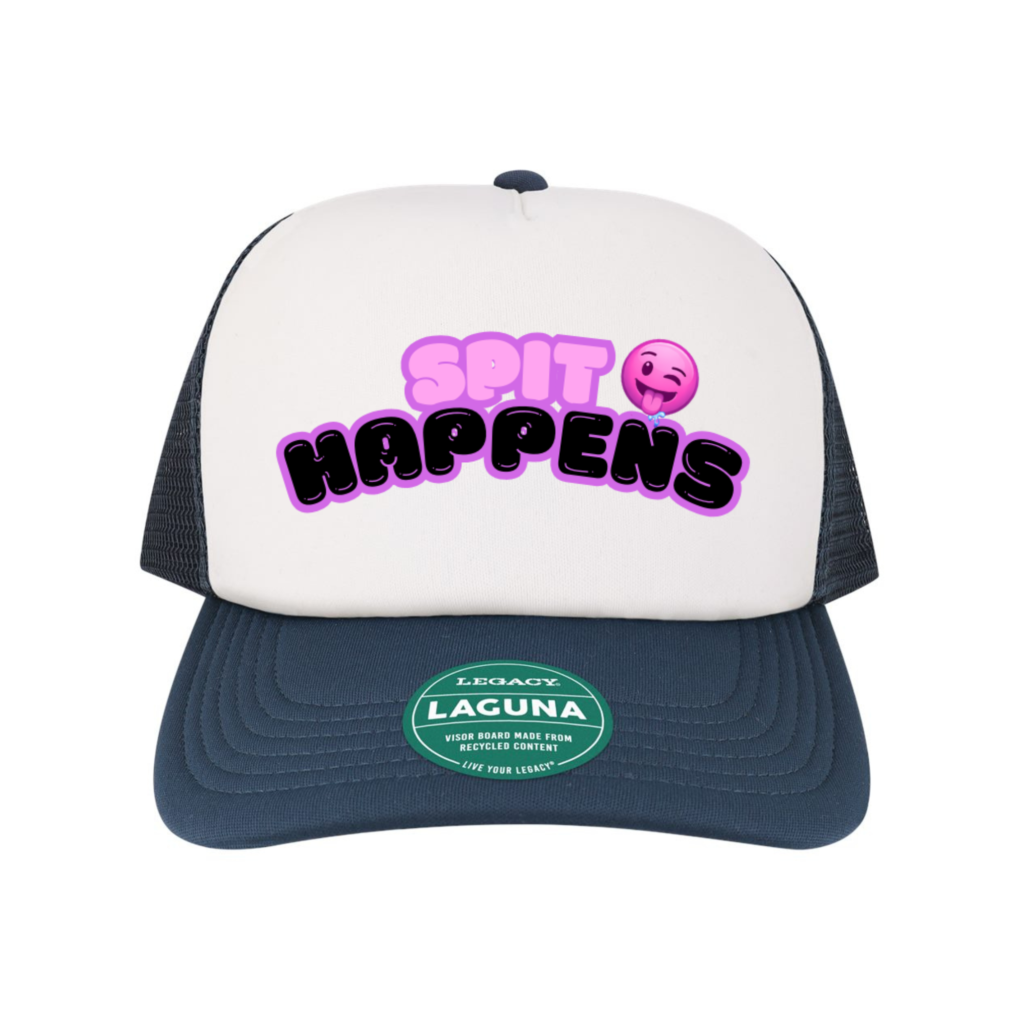 Spit Happens Trucker Hat