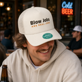 Blow Jobs Are Real Jobs Trucker Hats – front view
