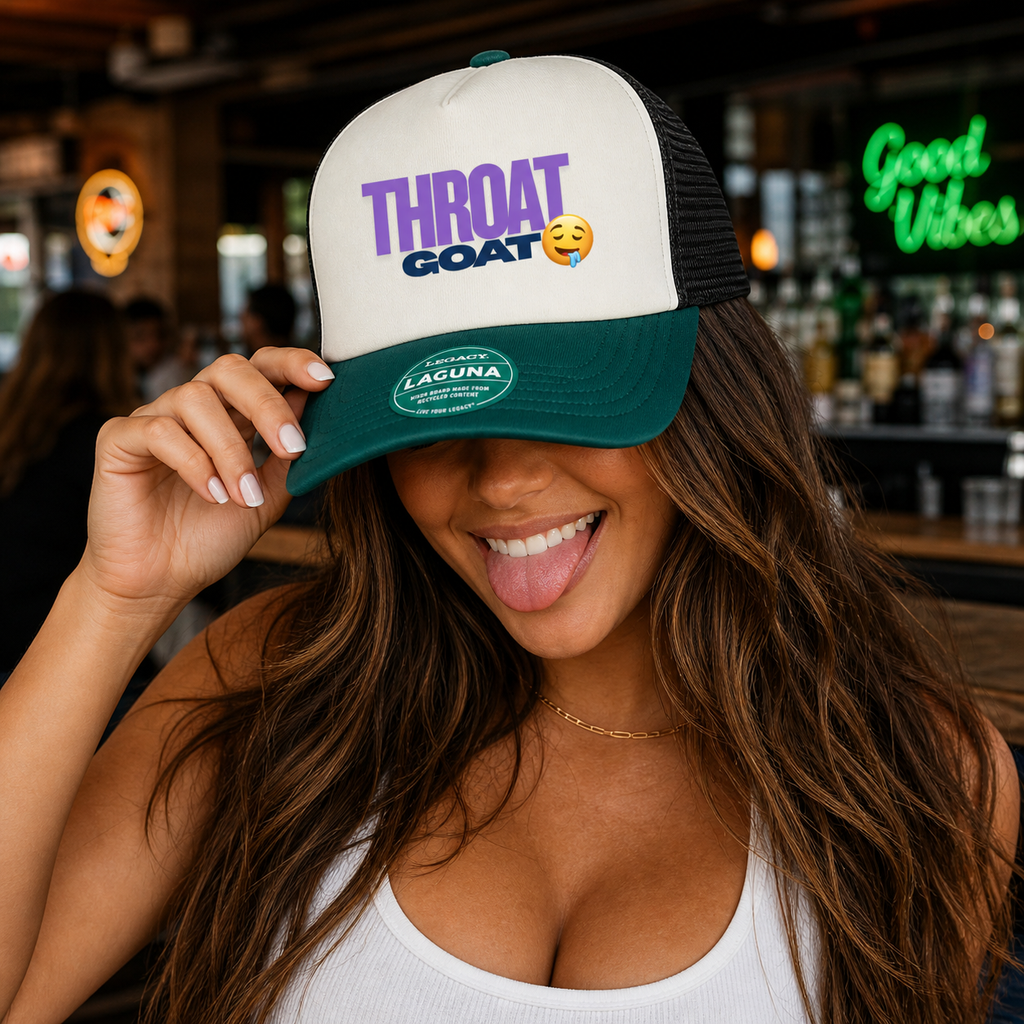 Throat Goat Trucker Hat