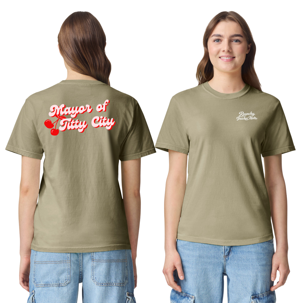 Mayor Of Titty City T-Shirt – color variant 2