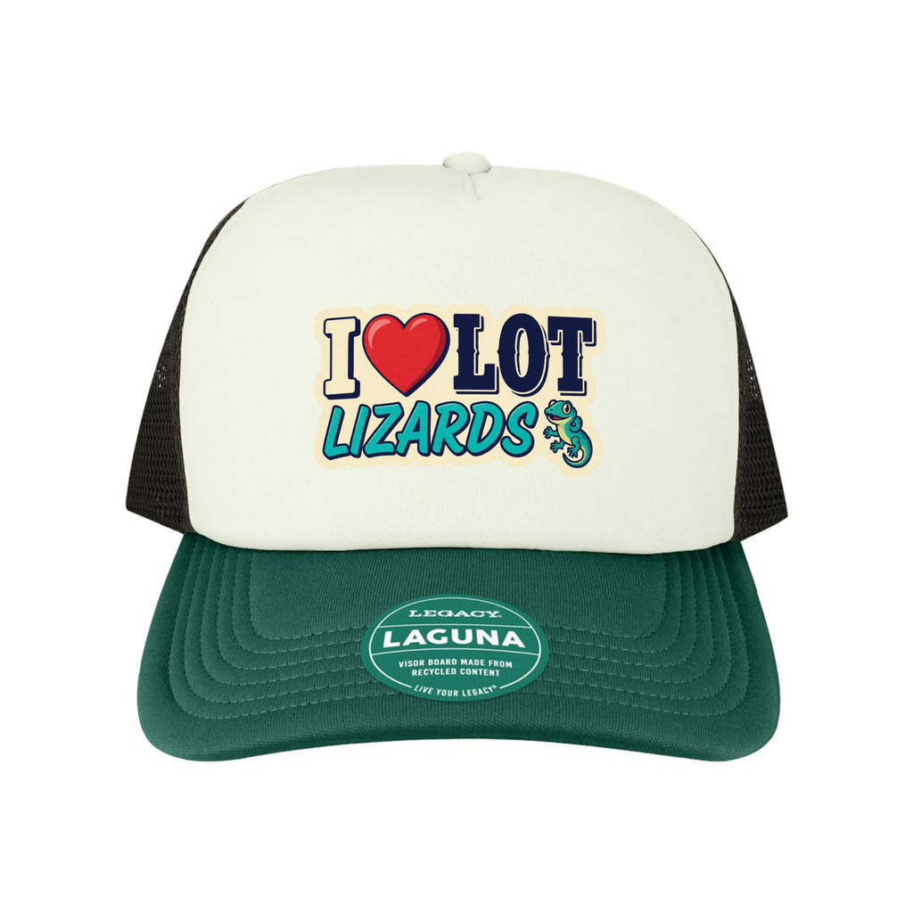 I Love Lot Lizards Trucker Hat – color variant 3