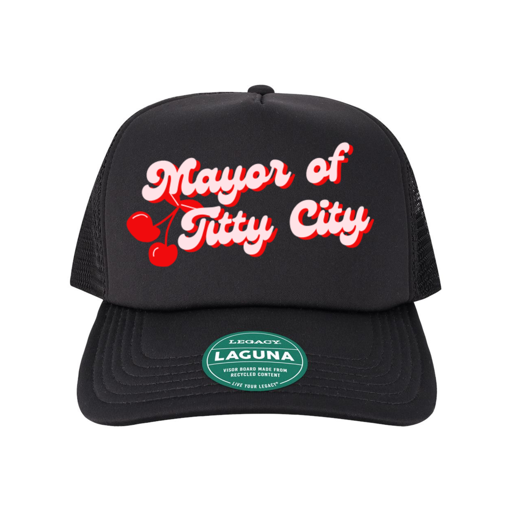 Mayor of Titty City Trucker Hat – color variant 2