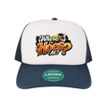 Where Da Hoes At? Trucker Hat – front view