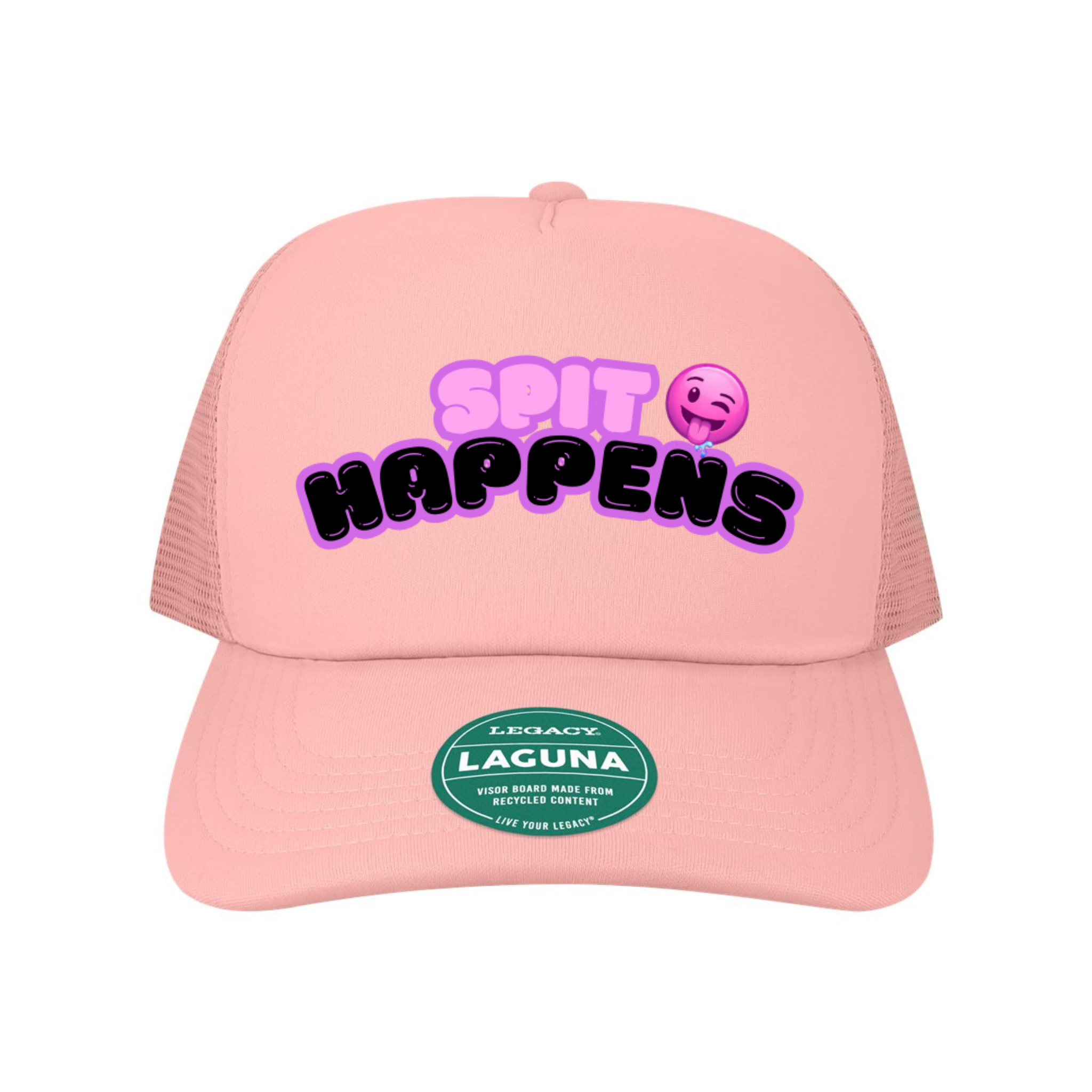 Spit Happens Trucker Hat