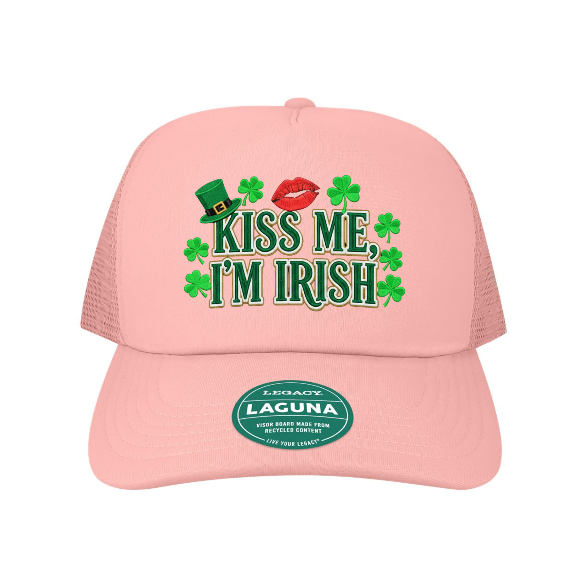 Kiss Me I'm Irish Trucker Hat